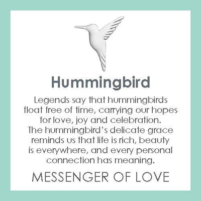 Hummingbird Silver Pendant