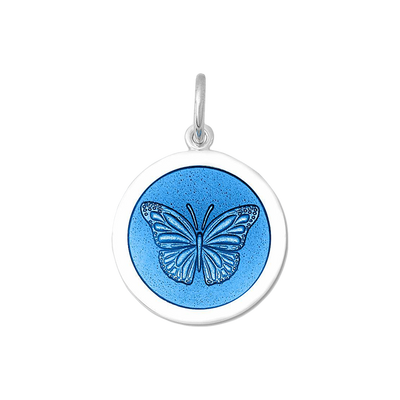 LOLA & Company Jewelry Butterfly Pendant Periwinkle