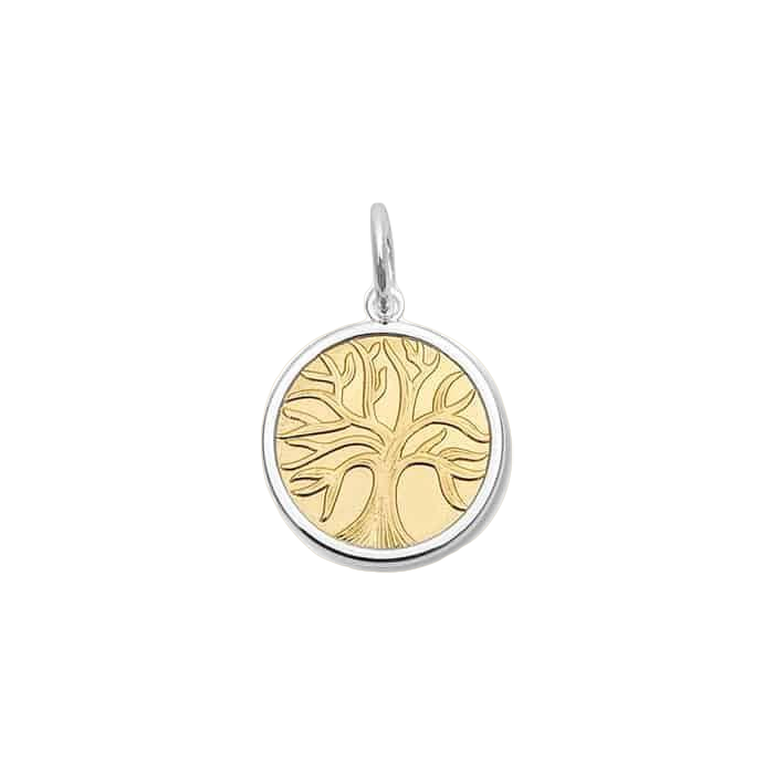 Lola & Company Jewelry Tree of Life Pendant Gold Center Vermeil