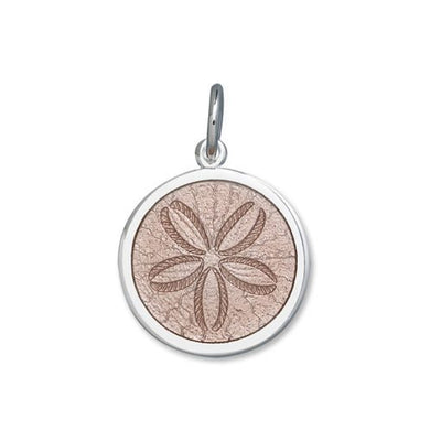 Lola & Company Jewelry Sand Dollar Pendant in Pink