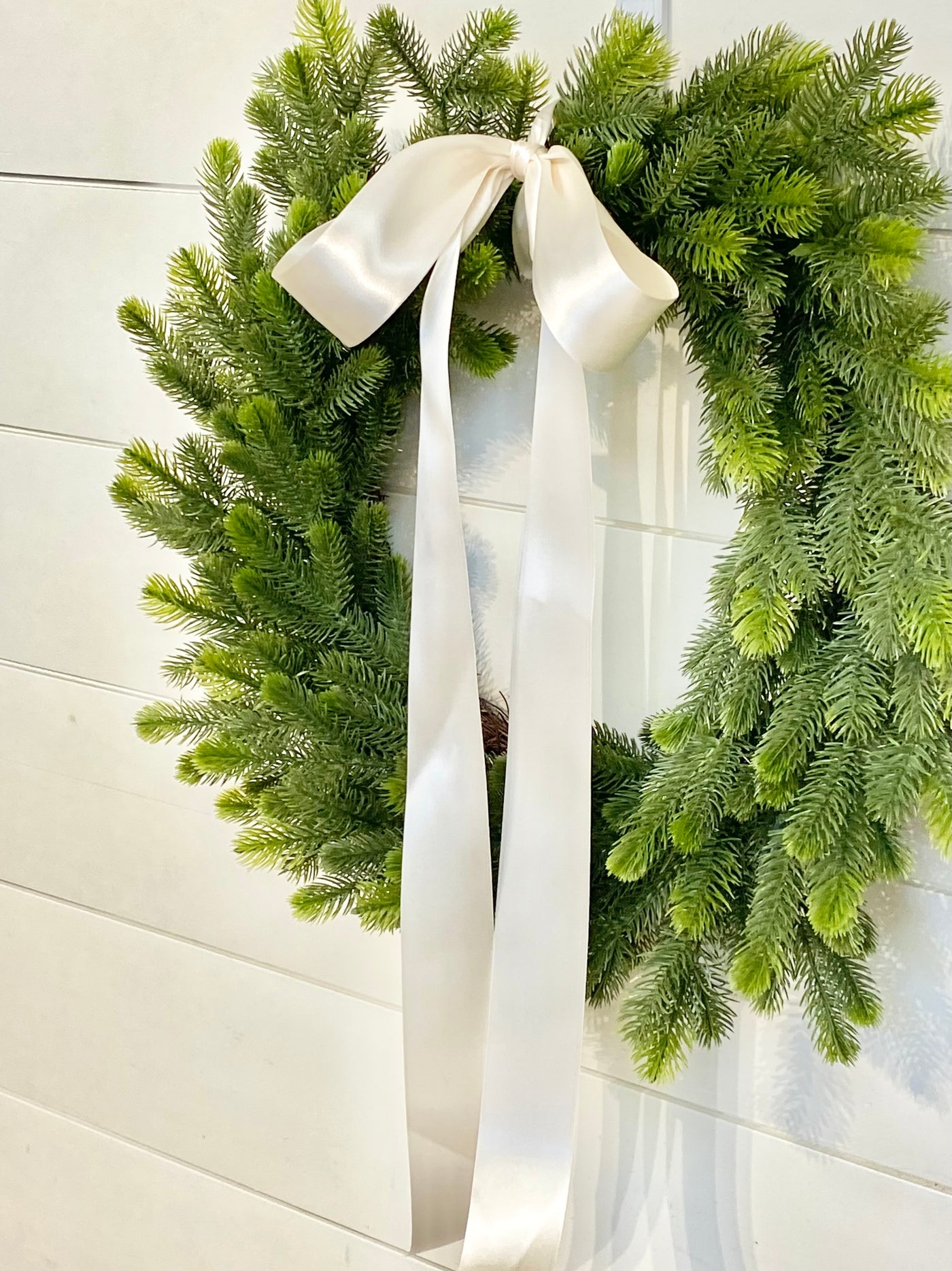 Simplicity Faux Greenery Wreath