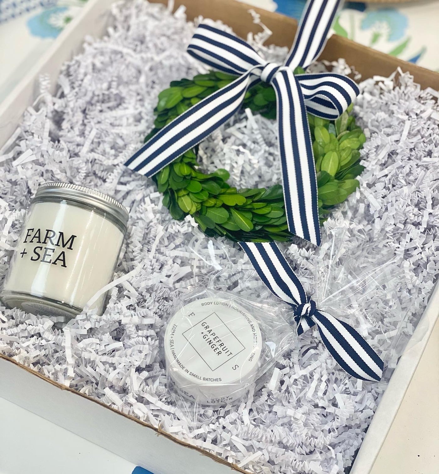 White Cottage Gift Box