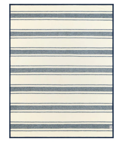 Dockside Stripe Navy Blanket