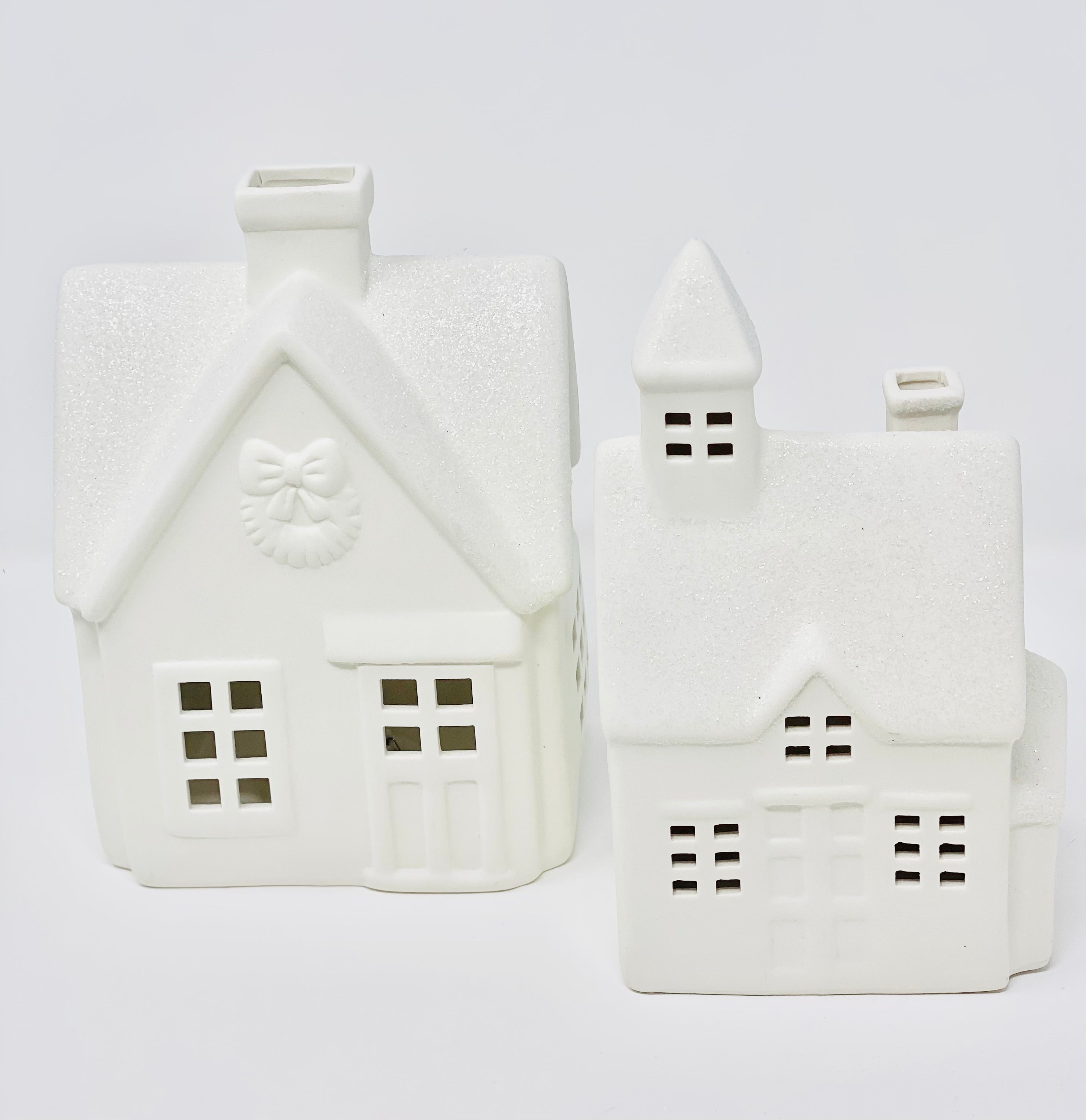 Snowy White Cottage Set