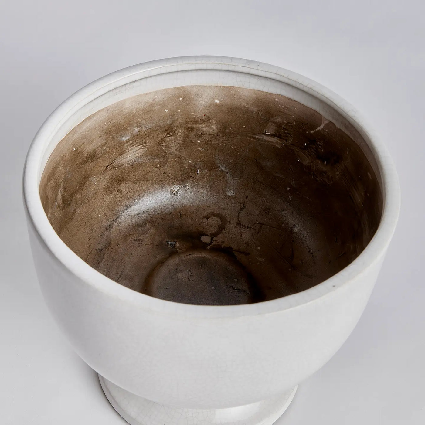 Arundel Stoneware Footed Cachepot