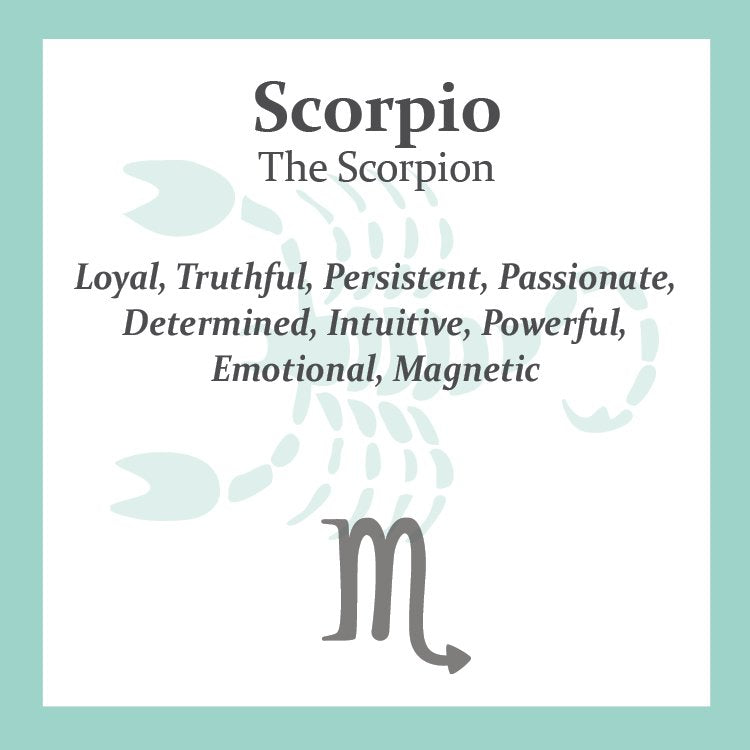 Zodiac Scorpio Gold