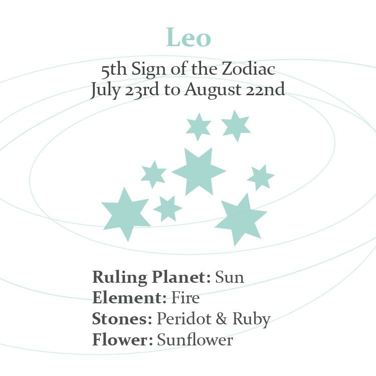 Zodiac Leo Gold