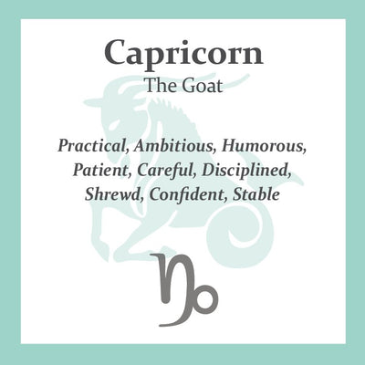 Zodiac Capricorn Gold