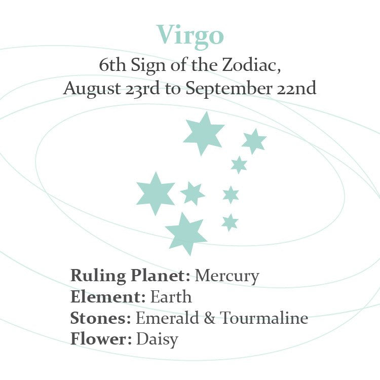 Zodiac Virgo Gold