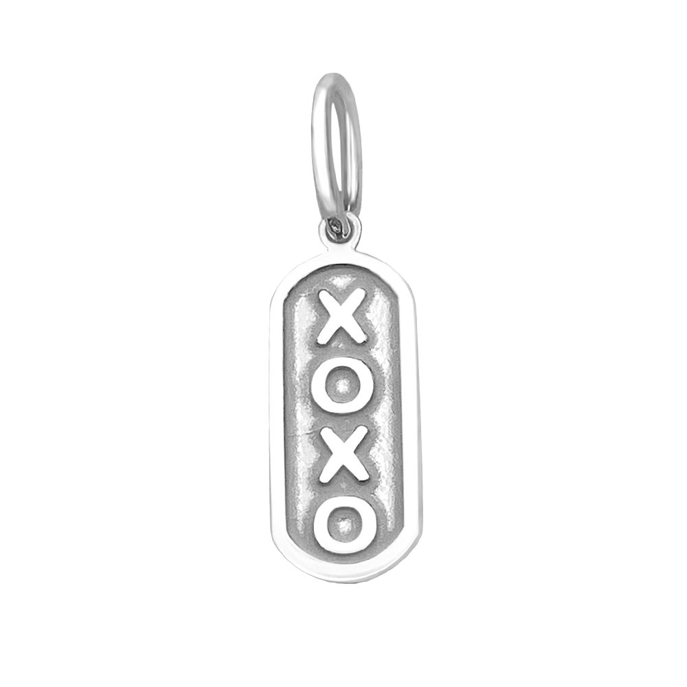 XOXO TAG Pendant ALL Silver