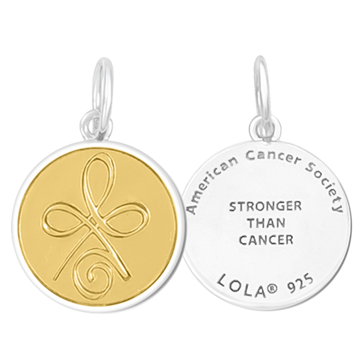 American Cancer Society Celtic Knot of Strength in Gold