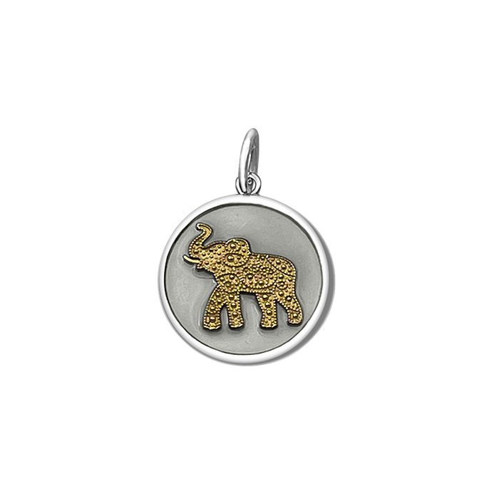 Elephant Gold Pendant