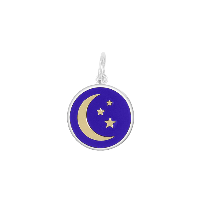 Moon and Stars GOLD Pendant
