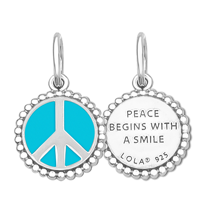 Peace Sign Silver