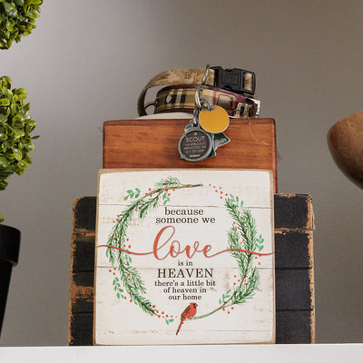 Holiday Heaven in our Home Decorative Block