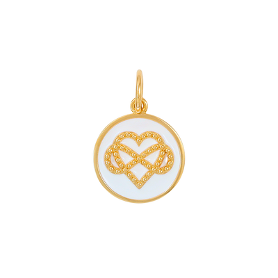 Grandmother & Granddaughter All GOLD Pendant