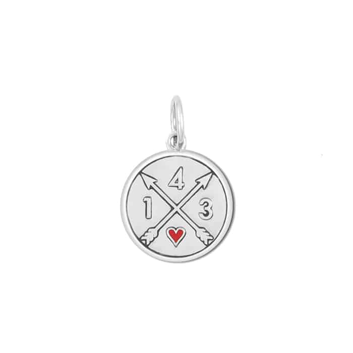 Lola & Company Jewelry Oxy 1-4-3 Love Code Pendant