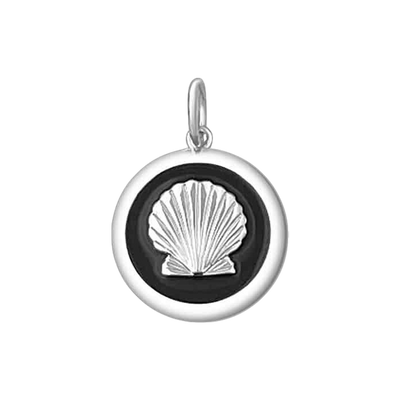 Lola & Company Jewelry Shell Pendant Black