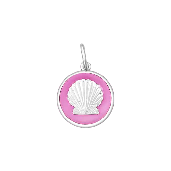 Lola & Company Jewelry Shell Pendant Vintage Pink