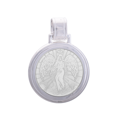 Lola & Company Jewelry Angel Pendant Alpine White