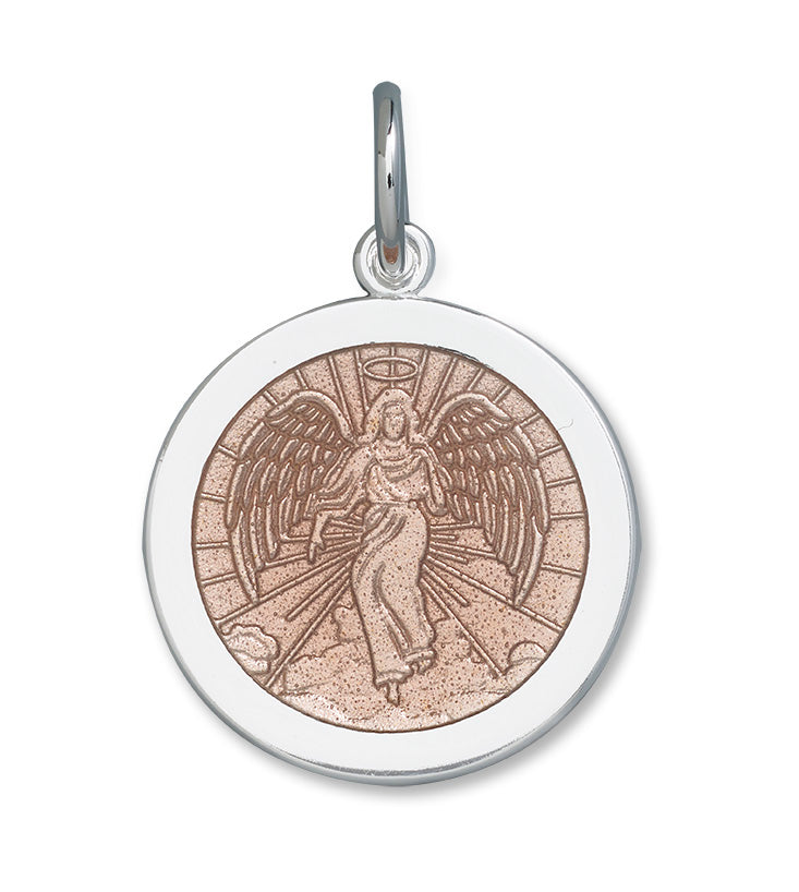 Lola & Company Jewelry Angel Pendant Pink