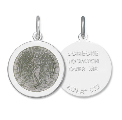 Lola & Company Jewelry Angel Pendant Pewter