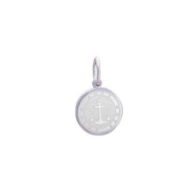 Lola & Company Jewelry Anchor Pendant Alpine White