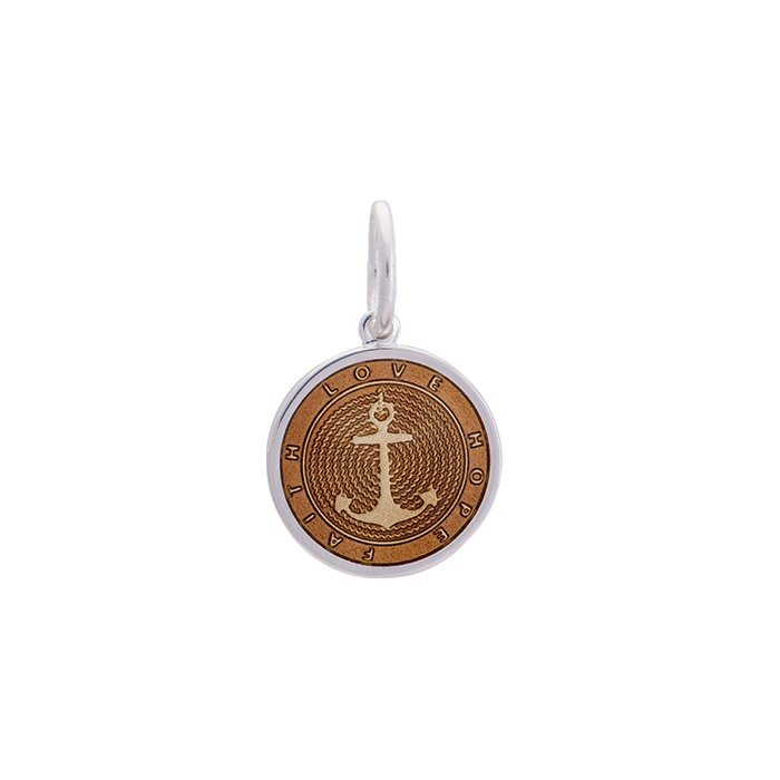 Lola & Company Jewelry Anchor Pendant Bronze