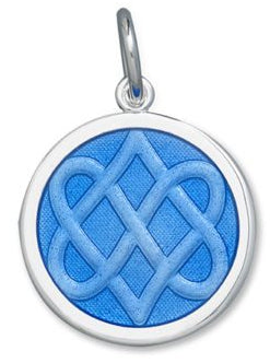 LOLA & Company Jewelry Celtic Knot Pendant Periwinkle