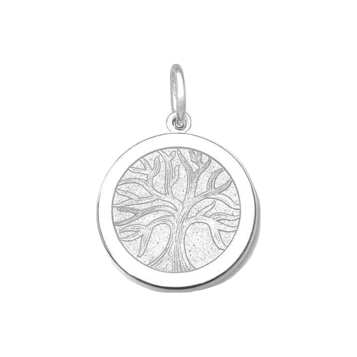 Lola & Company Jewelry Tree of Life Pendant Alpine White