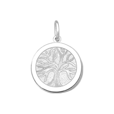 Lola & Company Jewelry Tree of Life Pendant Alpine White