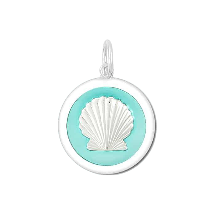 Lola & Company Jewelry Shell Pendant Seafoam