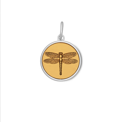 LOLA & Company Jewelry Dragonfly Pendant Gold Center Vermeil