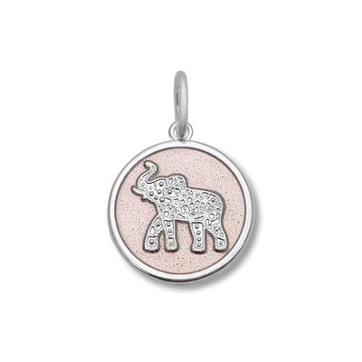 LOLA & Company Jewelry Elephant Pendant Pink