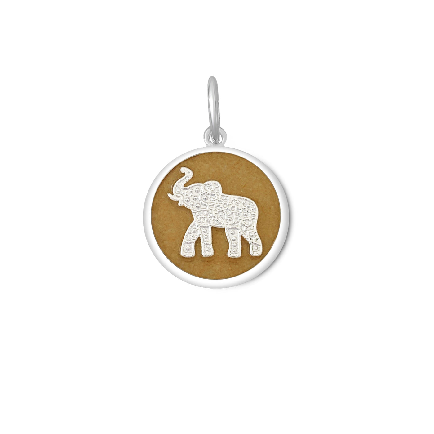 LOLA & Company Jewelry Elephant Pendant Tan