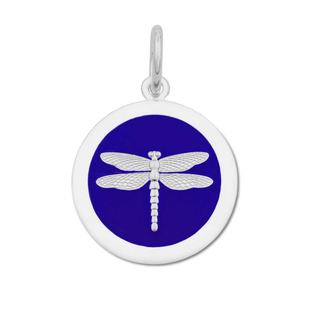 LOLA & Company Jewelry Dragonfly Pendant Indigo
