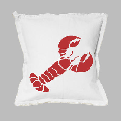 Lobster "LOBSTAH" Pillow