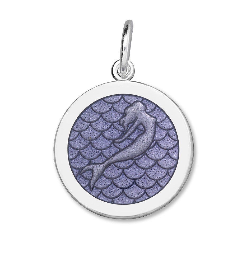 Lola & Company Jewelry Mermaid Pendant Purple