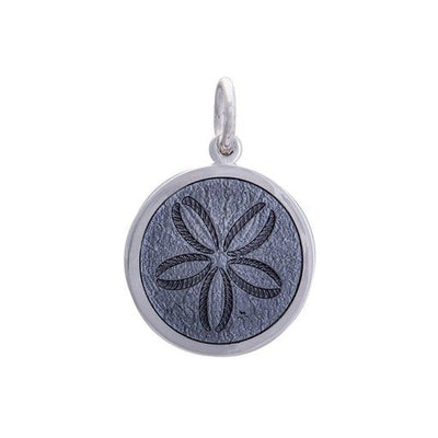 Lola & Company Jewelry Sand Dollar Pendant in Pewter