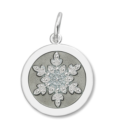 Lola & Company Jewelry Snowflake Pendant Pewter