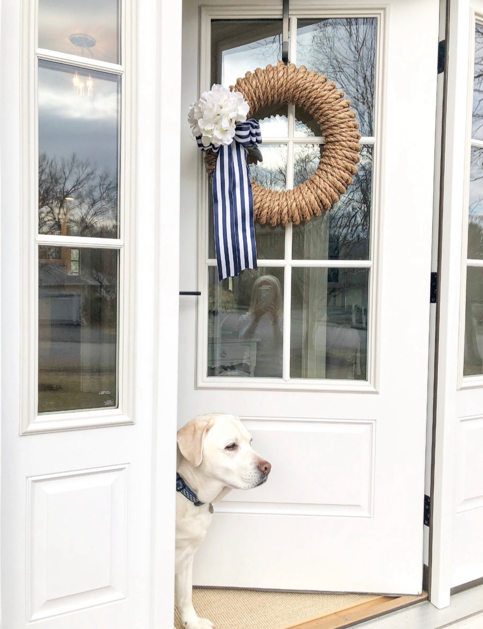 Newport Rope Wreath Accessory Only