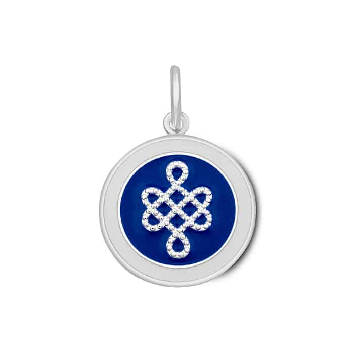 Lola & Company Jewelry Mother Daughter Pendant Royal Blue
